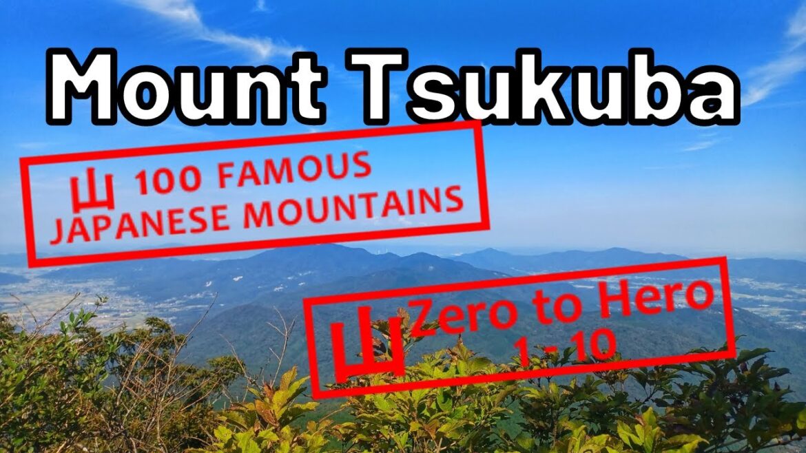 Hiking Mount Tsukuba from Station 0