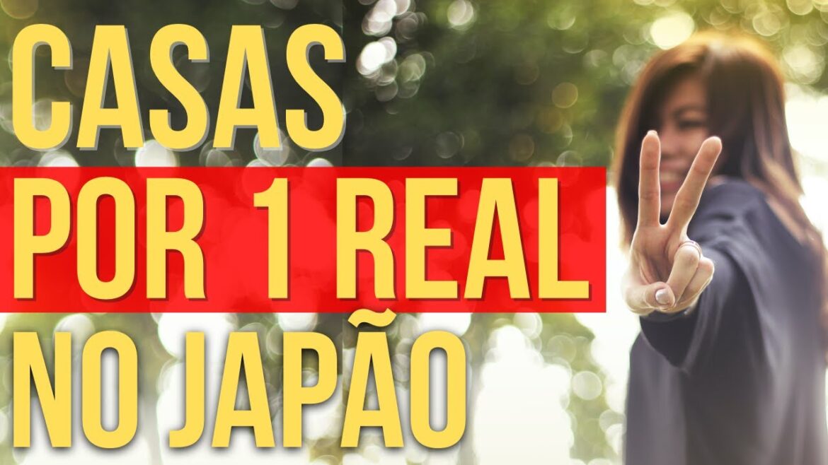 CASAS VENDIDAS A 1 REAL NO JAPÃO