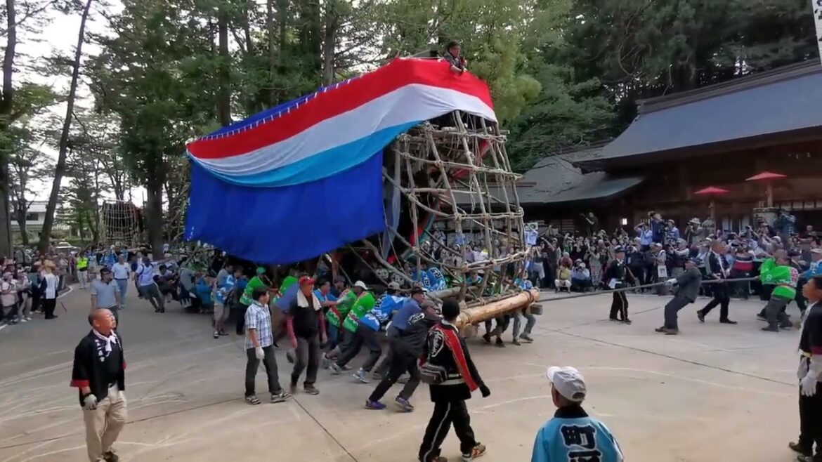 Japan 2019   Part 5 - Ofune Matsuri at Azumino