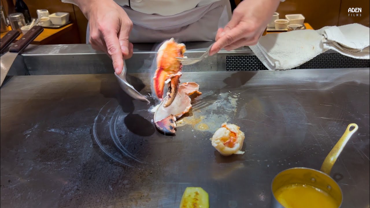 120 Highend Lunch Hong Kong's best Teppanyaki ? Alo Japan