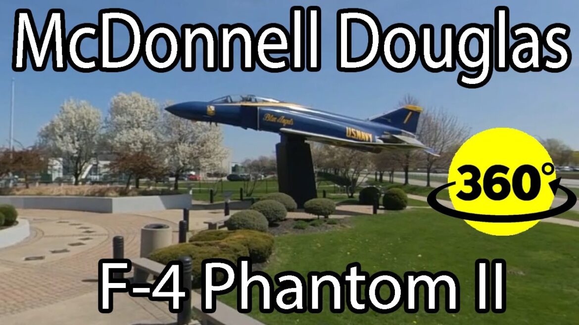 360° Video | McDonnell Douglas F-4 Phantom II | Blue Angels and Air Force 360° Video | McDonnell Douglas F-4 Phantom II | Blue Angels and Air Force