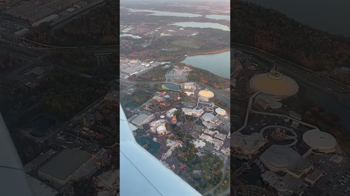 ATC let me fly over Disney World! ATC let me fly over Disney World!