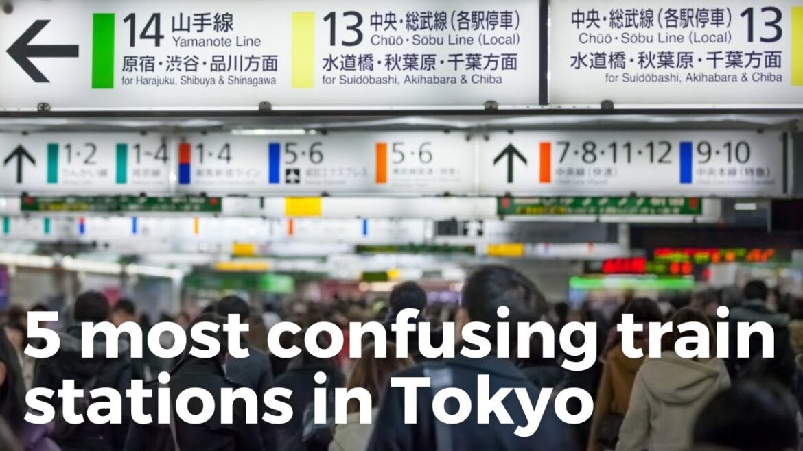 5 most confusing train stations in Tokyo