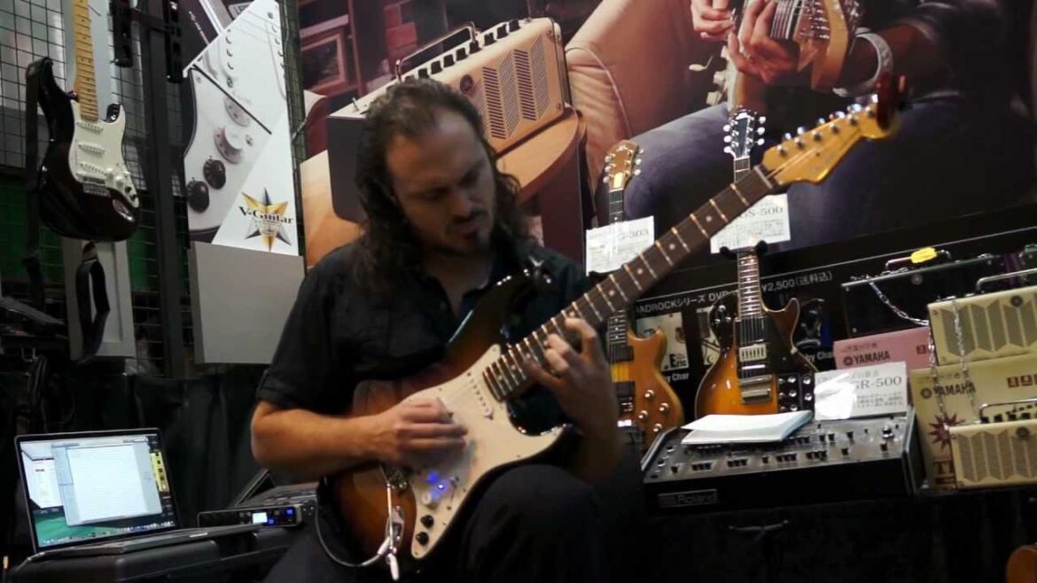 Alex Hutchings V-Guitar Station Tour @Osaka 2nd-1