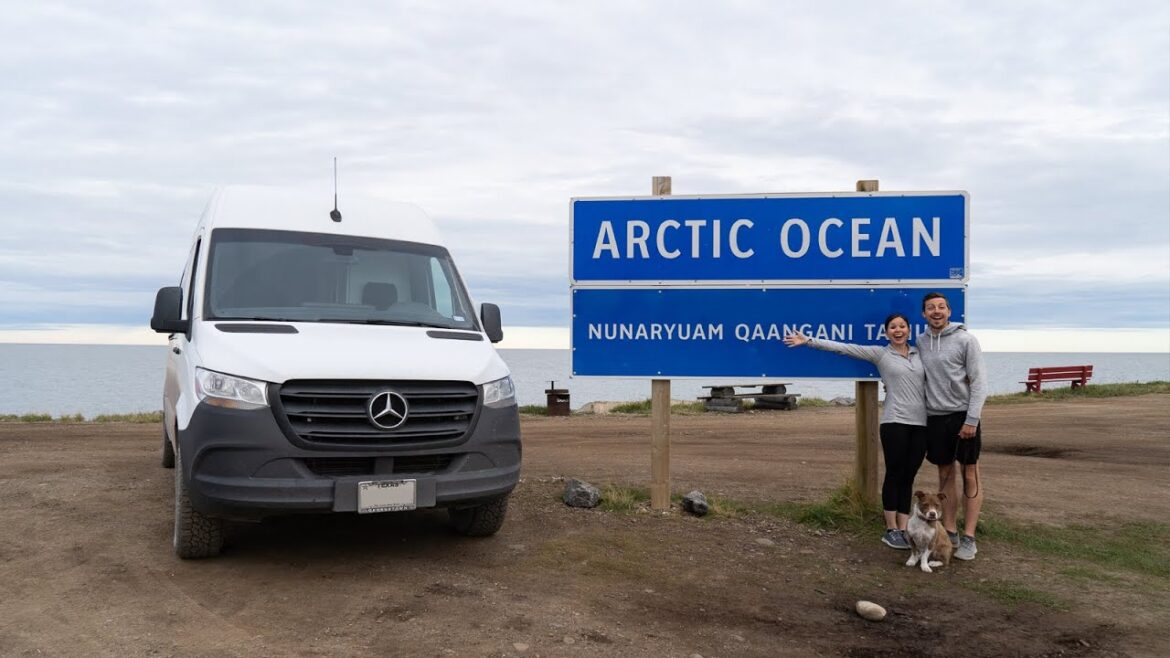 We DROVE to the ARCTIC OCEAN! (Driving the Dempster Highway to Tuktoyaktuk in Canada) We DROVE to the ARCTIC OCEAN! (Driving the Dempster Highway to Tuktoyaktuk in Canada)