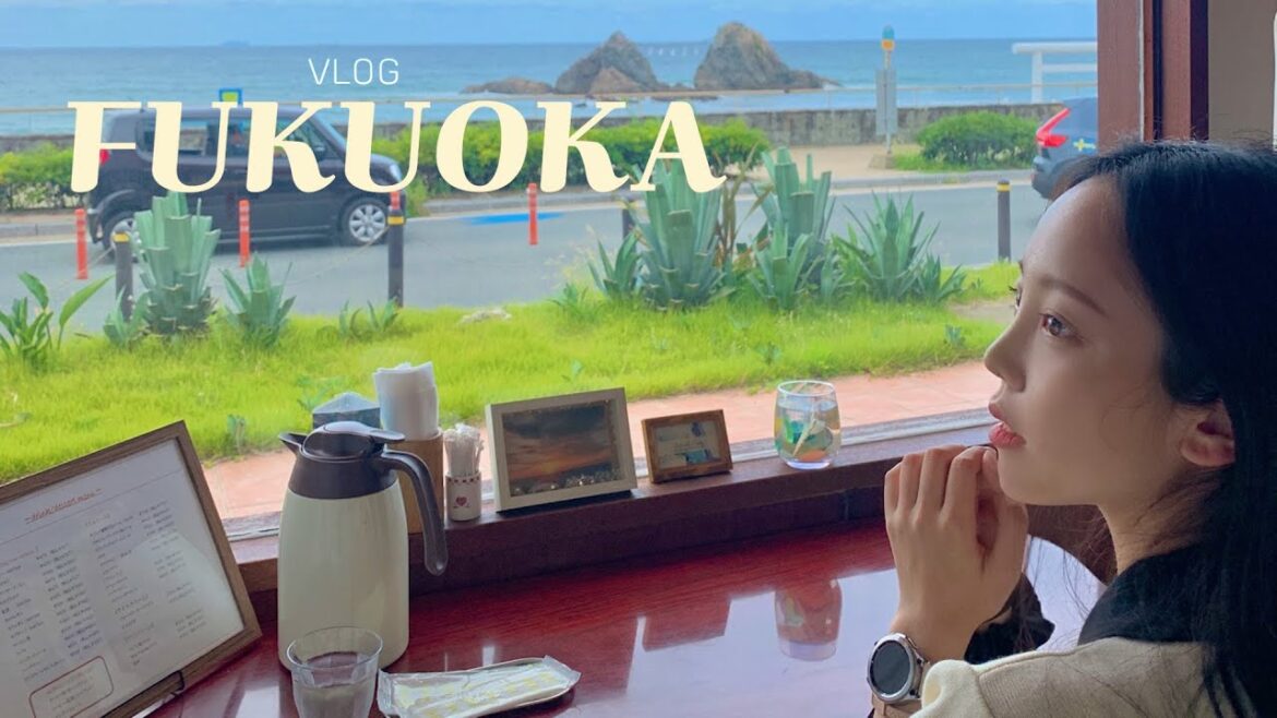 [VLOG] 후쿠오카 여행 ep.3 🇯🇵 마지막날 후쿠오카 근교🖇 다자이후,이토시마,바다뷰카페,면세점 선물 추천💝