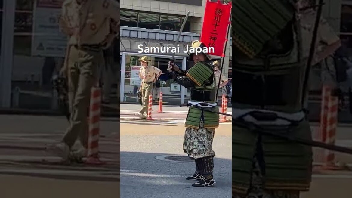【Nagoya 💖】Walk Japan - Samurai Japan in Nagoya Festival Pararde  ASMR 나고야 นาโกย่า #shorts