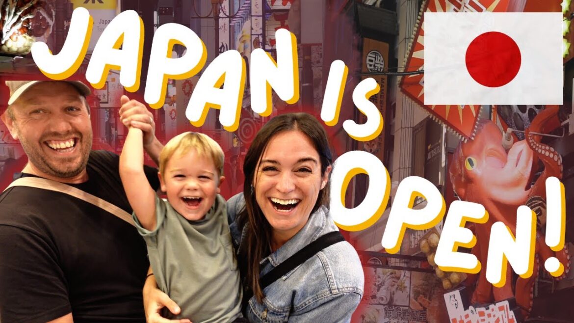 WE CAME TO JAPAN AS SOON AS IT OPENED! 🇯🇵 (how to visit + first impressions vlog)