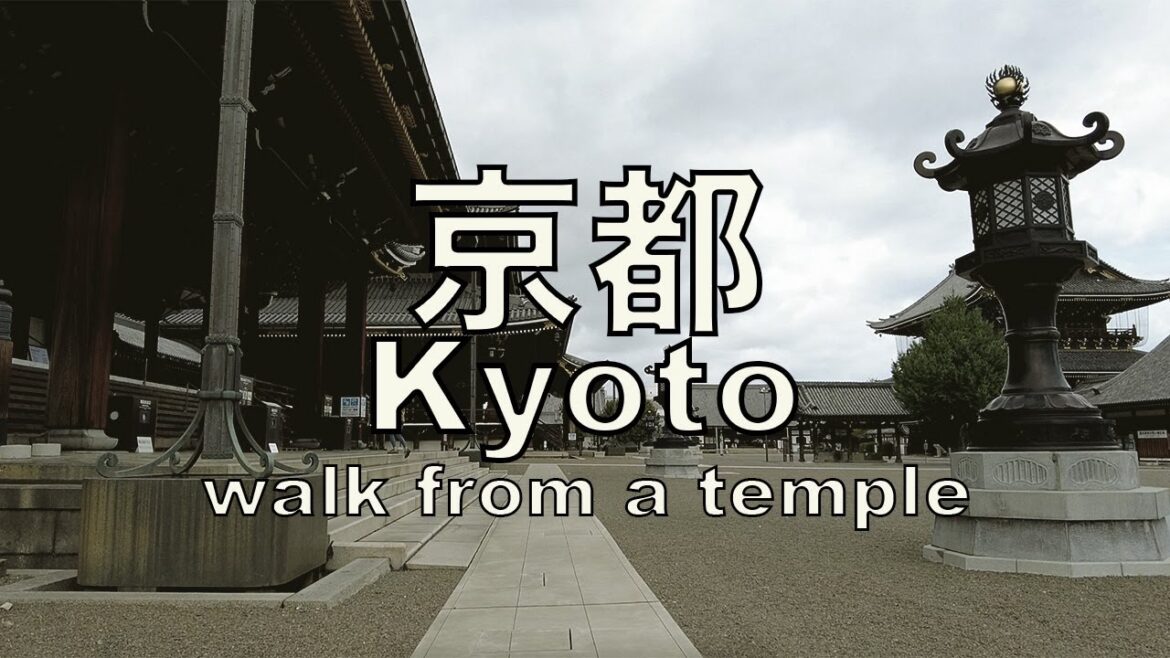TEMPLE IN KYOTO and street walk [Japan walking tour ASMR] | 京都散歩