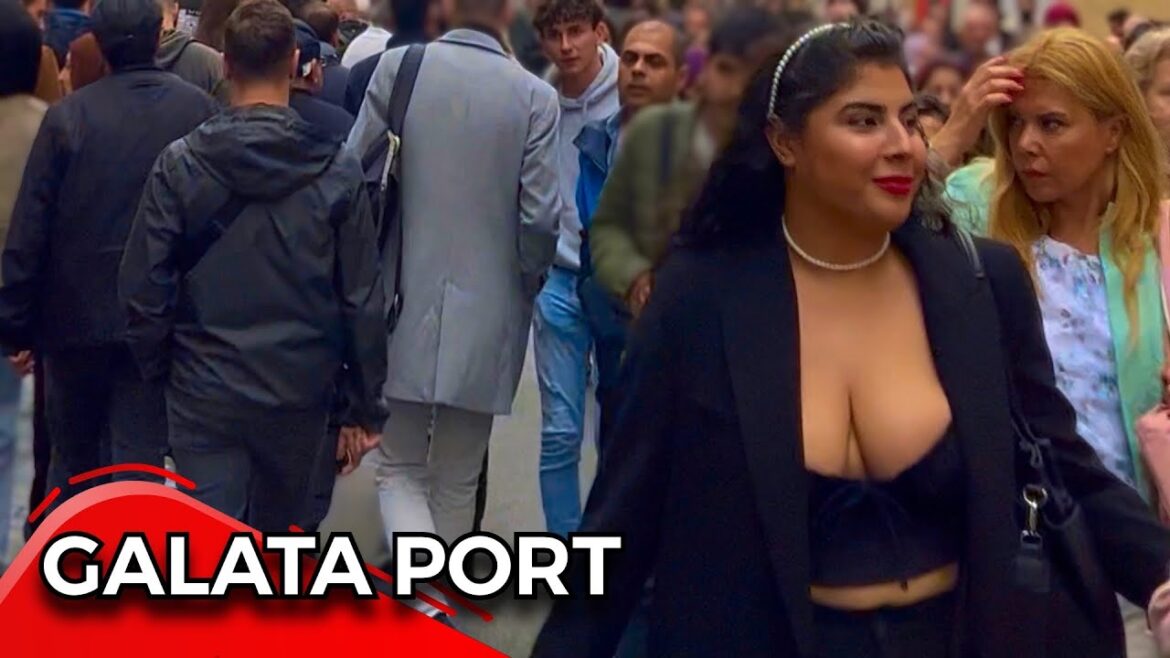 Karakoy  Galata port walking tour ⛅️9 oct istanbul 2022 Full Tour [4K UHD] 42:00 Min