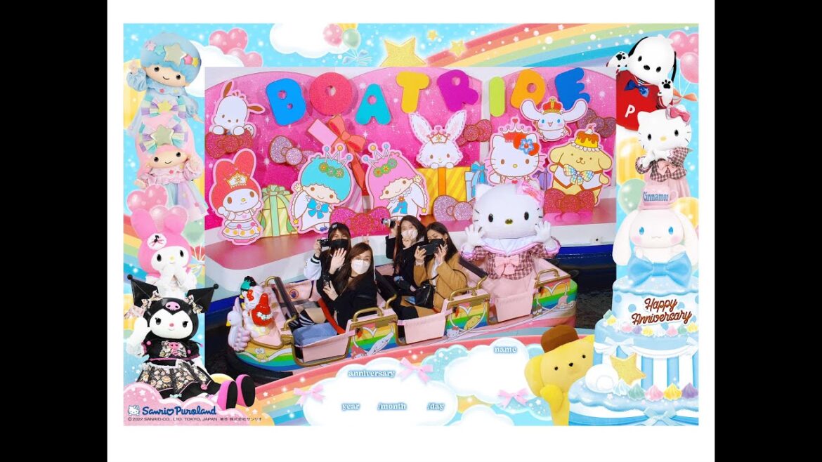 SANRIO PUROLAND| TOKYO #japan #travel #trainee