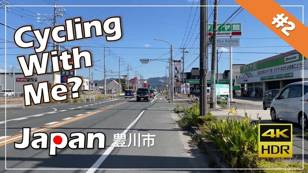 4K Japan Bike Ride🚲Toyokawa(豊川市)🌞way to home👍Cycling with me #2 4K Japan Bike Ride🚲Toyokawa(豊川市)🌞way to home👍Cycling with me #2