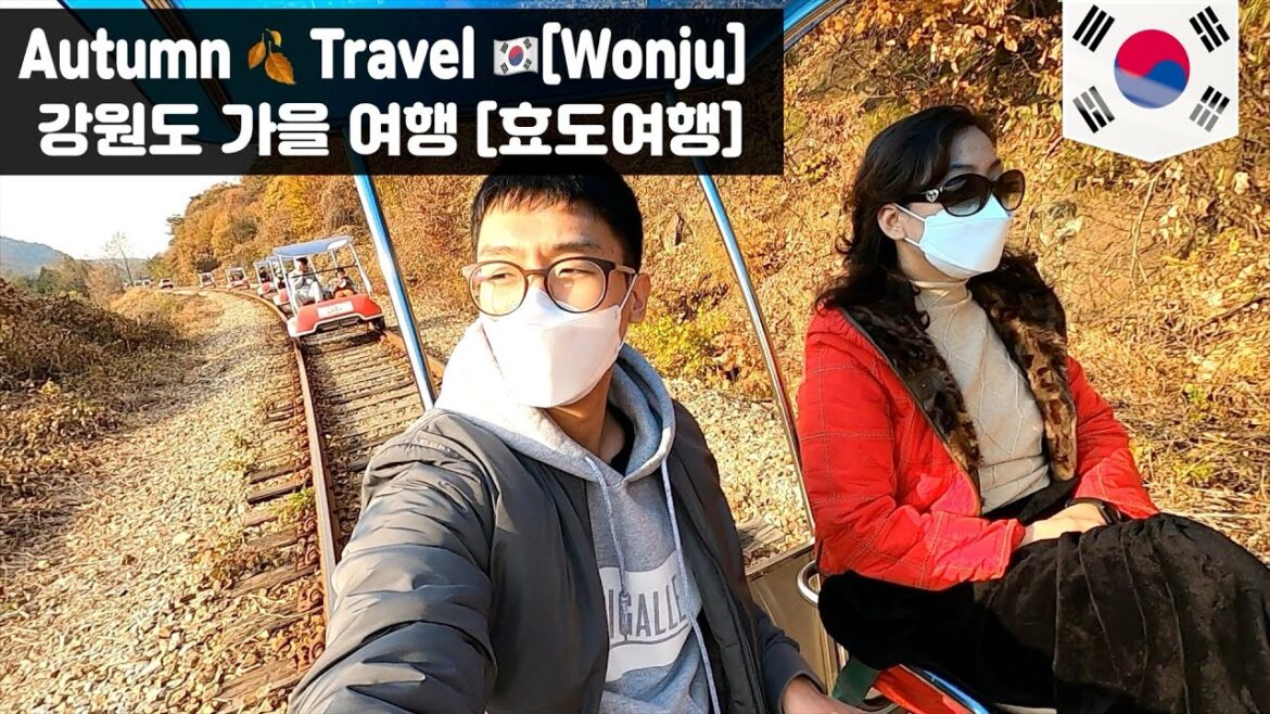 BEST Korea Autumn Scenery with Mom - South Korea 【9】