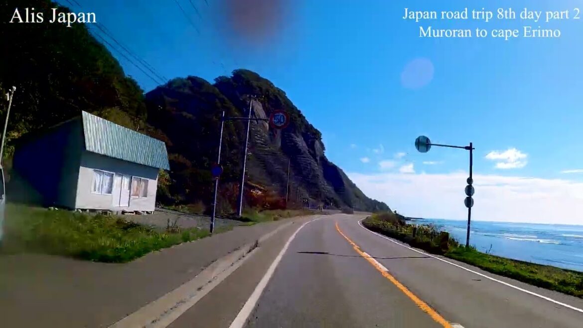 Japan road trip 8th day Muroran to Cape Erimo Hokkaido part 2
