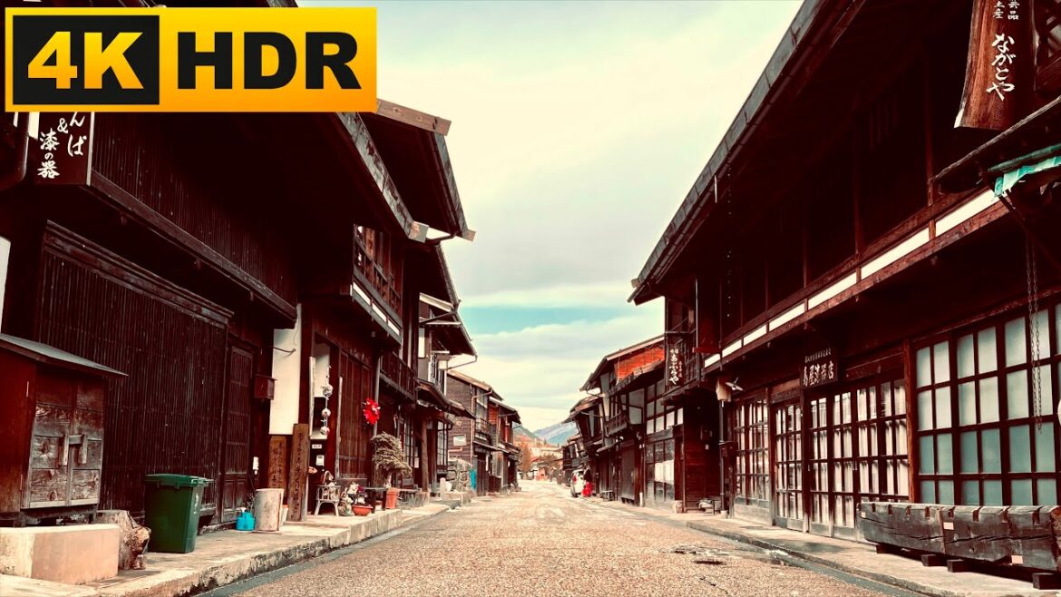 Narai Juku Old Village, Kiso Valley, Nagano, Japan (4K HDR) 江戸時代・奈良井宿 Narai Juku Old Village, Kiso Valley, Nagano, Japan (4K HDR) 江戸時代・奈良井宿