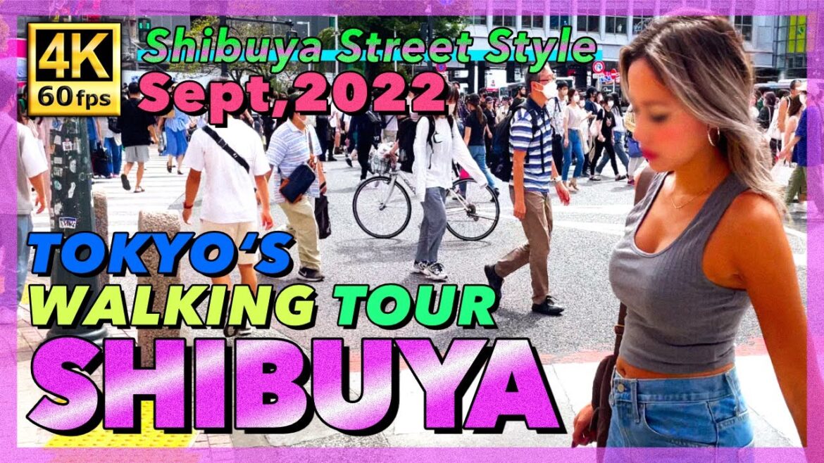 4K JAPAN TRAVEL｜SHIBUYA｜Tokyo Walk Tour｜Sept,2022 (ASMR)