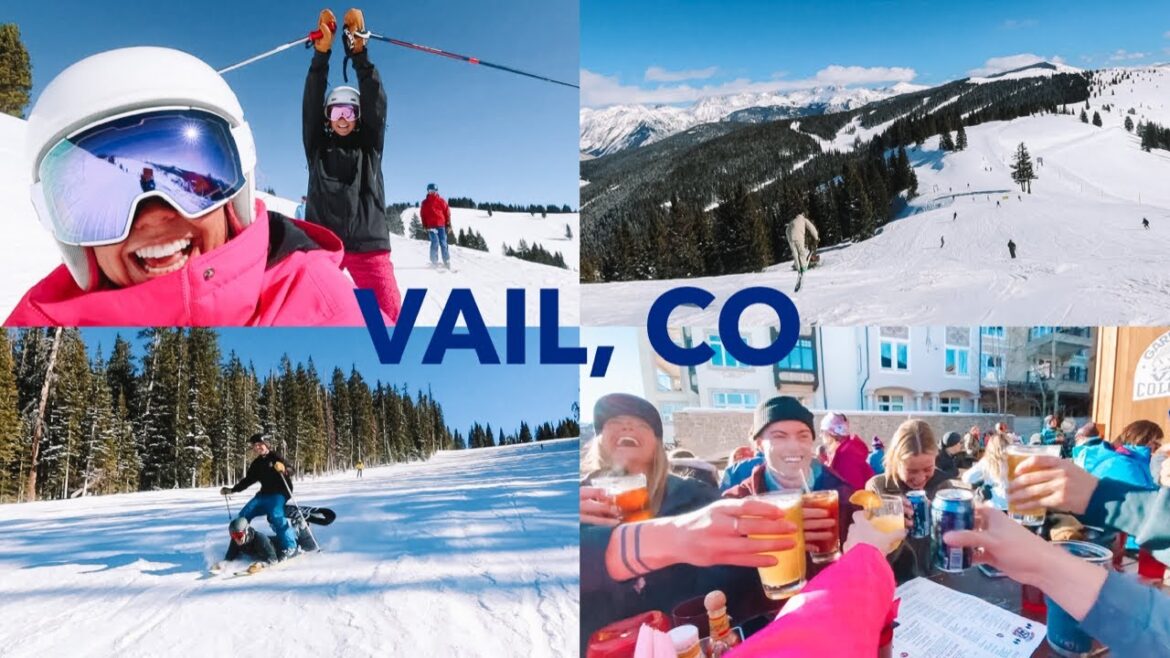 Ski vlog in Vail // Pearls on the Mountain debut