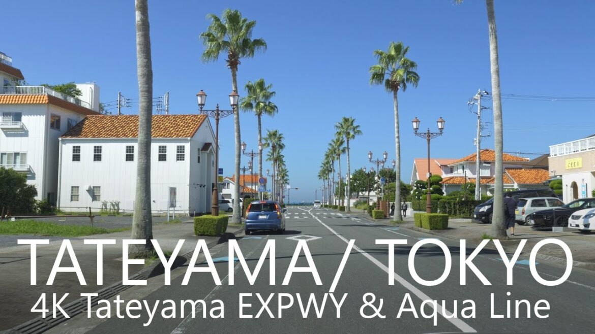 4K Drive | Tateyama City to Central Tokyo thru Tateyama EXPWY & Tokyo Bay Aqua Line 96km 4K Drive | Tateyama City to Central Tokyo thru Tateyama EXPWY & Tokyo Bay Aqua Line 96km