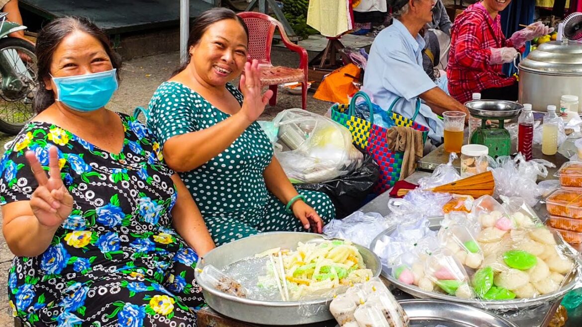 Amazing ! 10 Street Food in Vietnamese Morning Market 2022