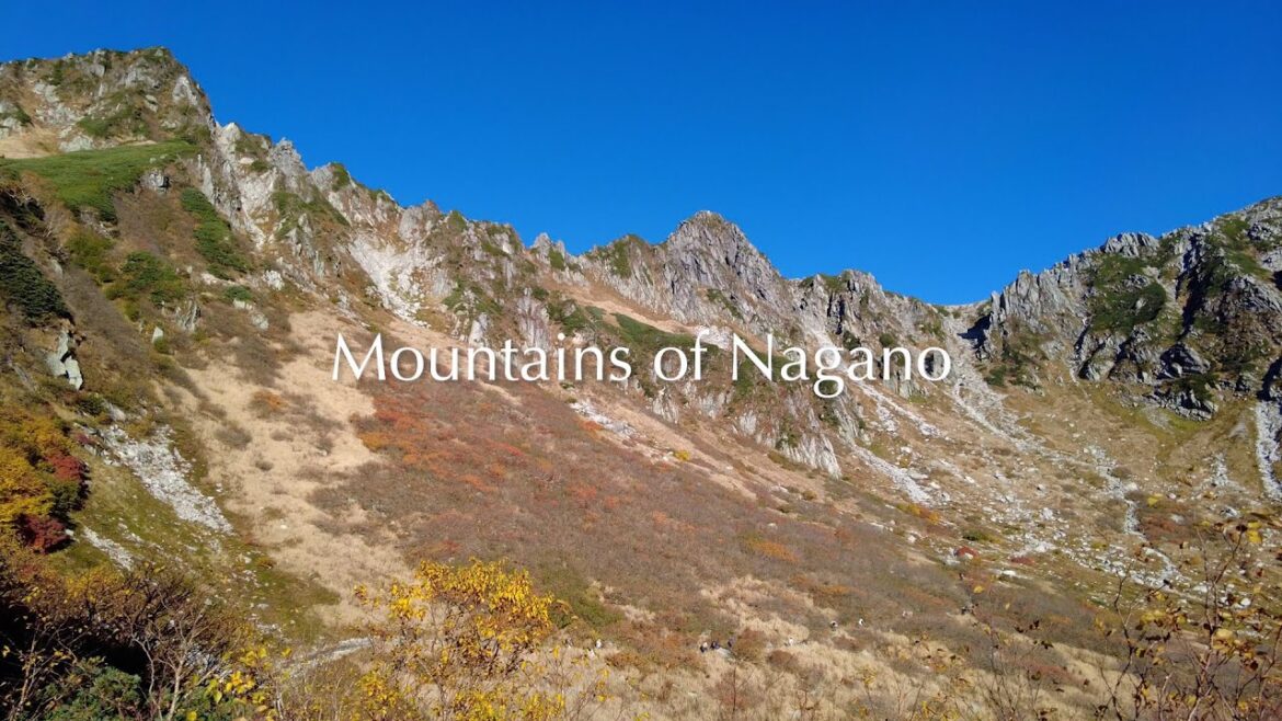 【Mountains of Nagano】私が好きな長野の山々 【Mountains of Nagano】私が好きな長野の山々