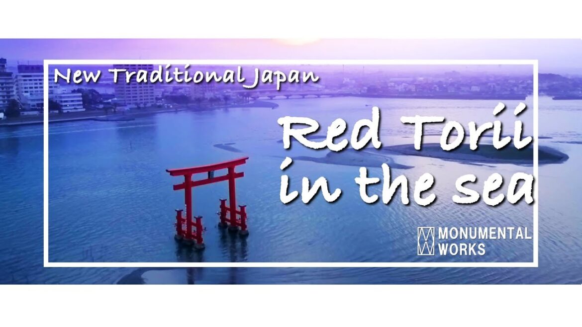 弁天島 水上鳥居 BENTEN-JIMA SHIZUOKA （NEO TRAD JAP 001）