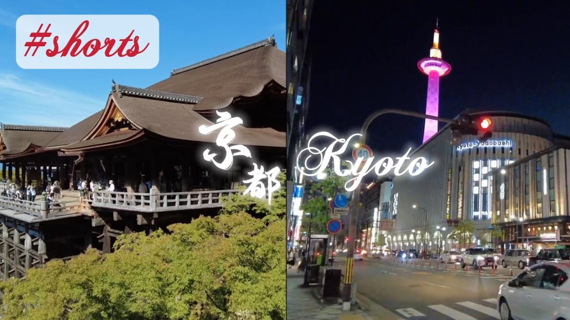Kyoto Impression|Temples&Shrines|Kyoto Tower|Street View|#kyotojapan |#kyototour |#shorts