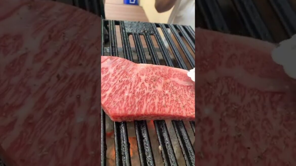 A5 Wagyu on  Fire Amazing!