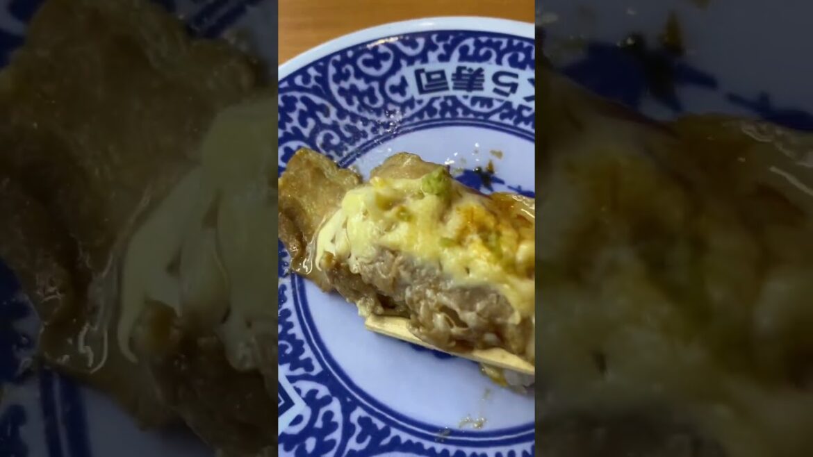 Pork cheese Sushi!! Japan!!!