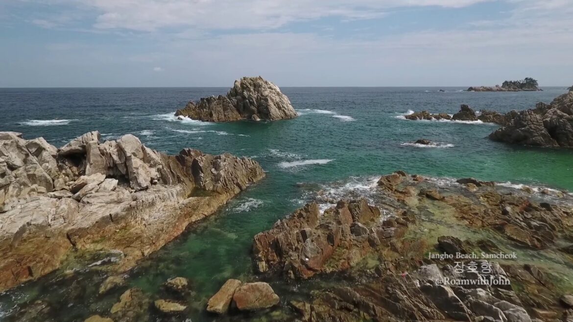 Drone Footage of Samcheok, South Korea 삼척시, 대한민국 Drone Footage of Samcheok, South Korea 삼척시, 대한민국