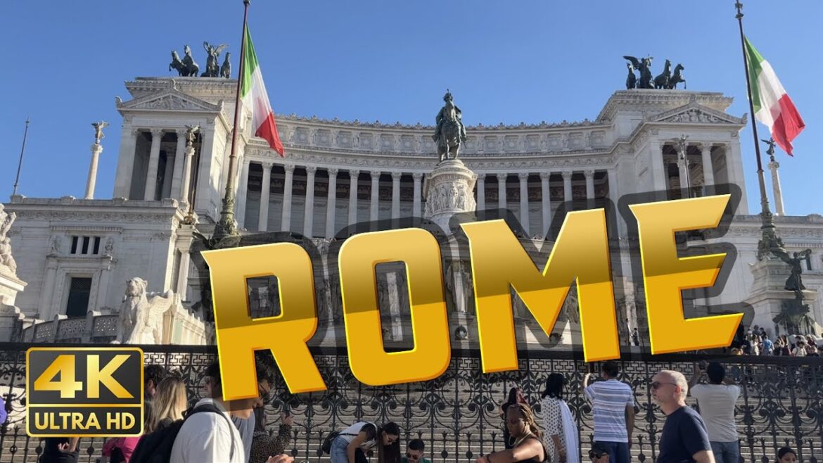 Rome Italy Walking Tour 2022 in 4K: The Most Spectacular Walking Tour yet! Rome Italy Walking Tour 2022 in 4K: The Most Spectacular Walking Tour yet!