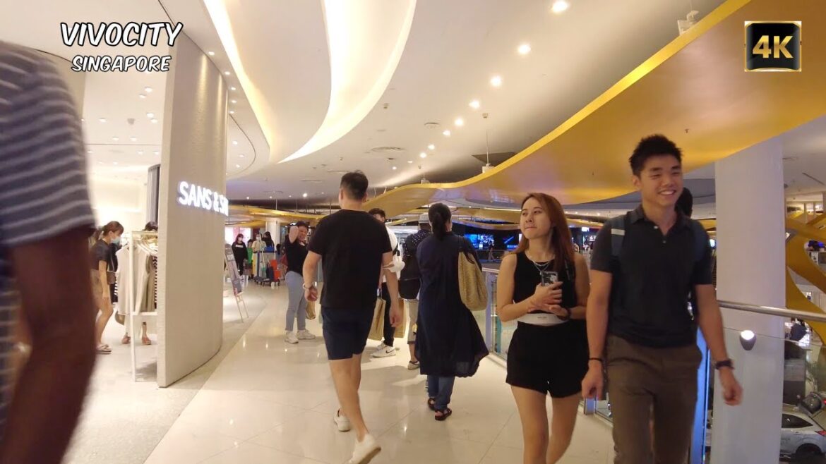 Vivo City Mall in Singapore | Weekend Walk | Oct 2022 [4K]