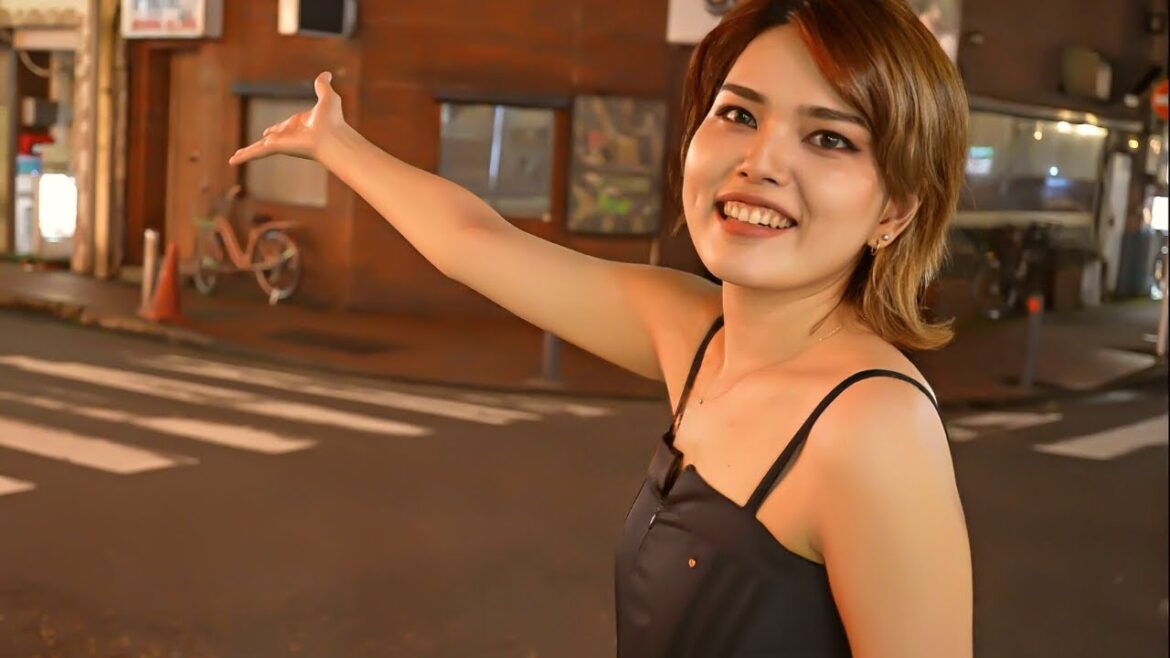 Revealing a Secret Japanese Night Joy Alley By Her