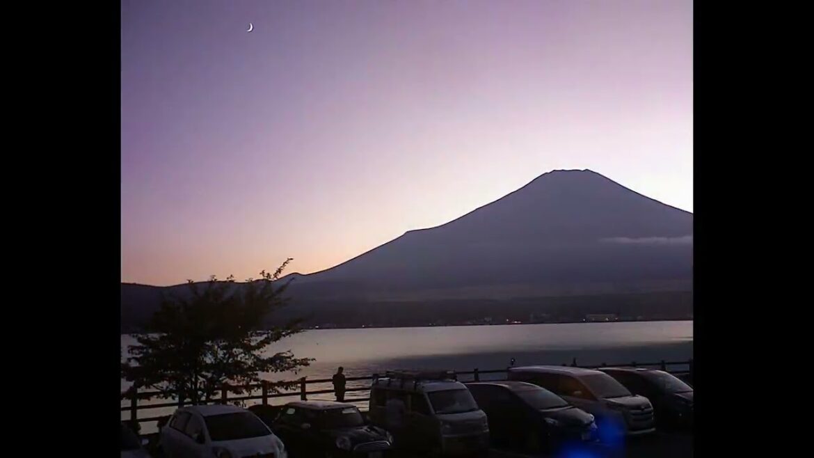 Mt  Fuji Time Lapse Video from Lake Yamanaka Fujiyama Live Camera 29 in 2022 9