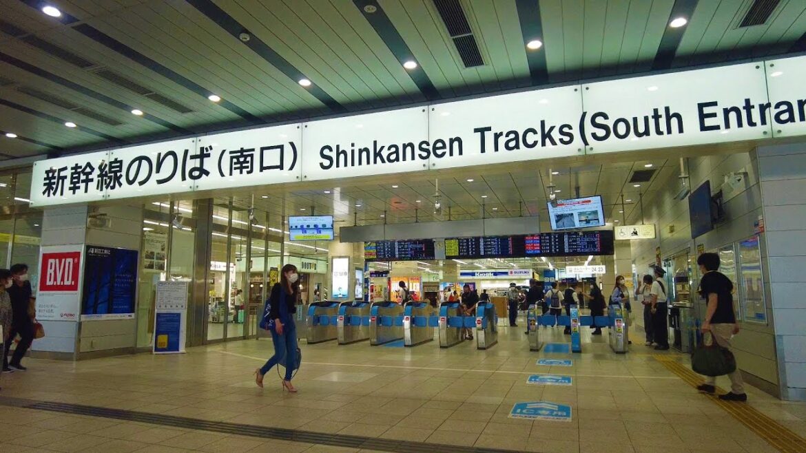 Quick Tour of Shin-Osaka Station, Japan Railway ★JR新大阪駅