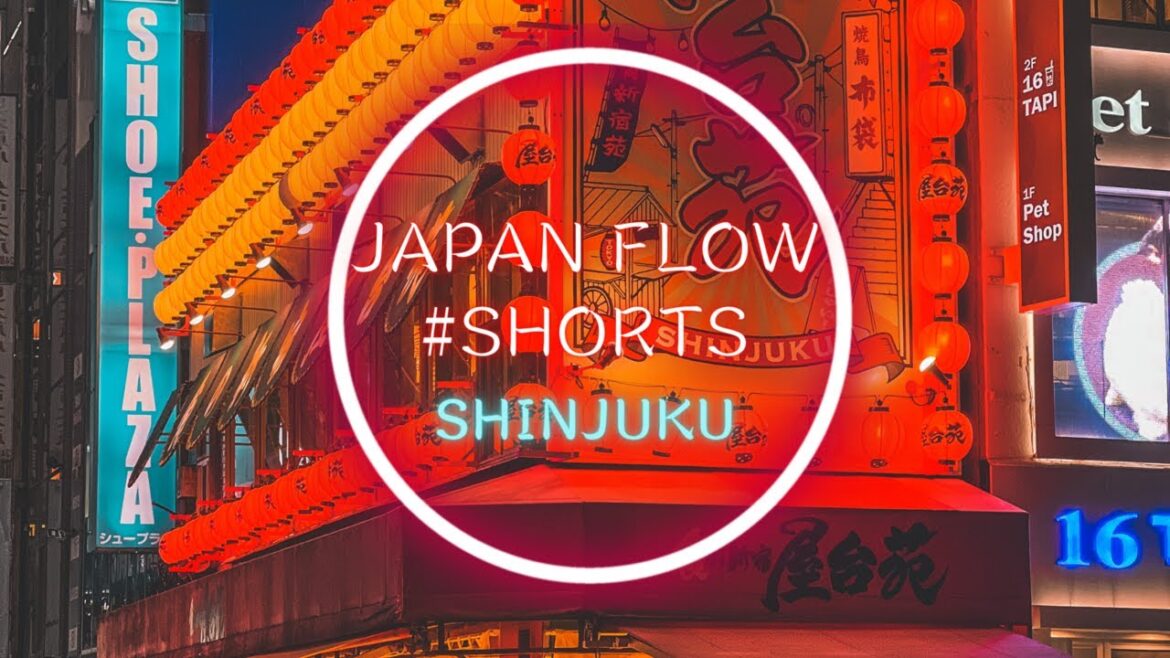Shinjuku - Japan Flow #shorts