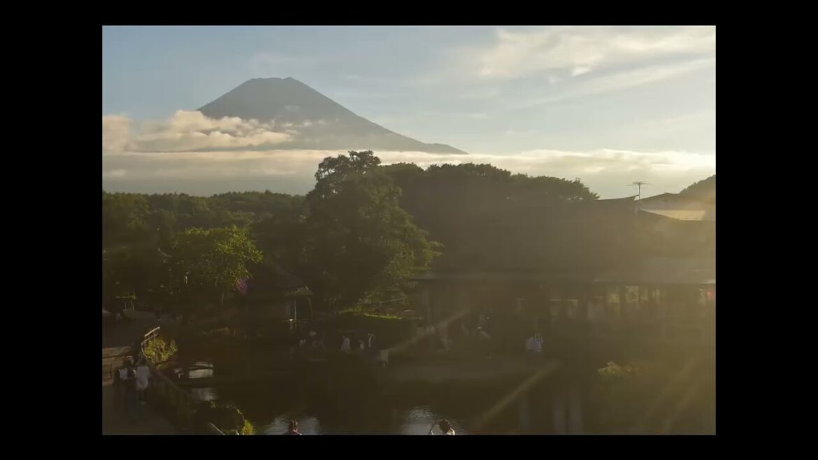Mt  Fuji Time Lapse Video from Oshino Hakkai Fujiyama Live Camera 16 in 2022 9