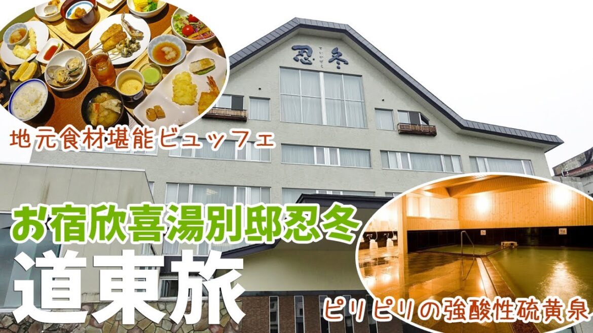 [ 北海道　道東の旅 ]　#4 釘も溶ける強酸性の温泉　川湯温泉『 お宿 欣喜湯 別邸忍冬 』さん宿泊記♪