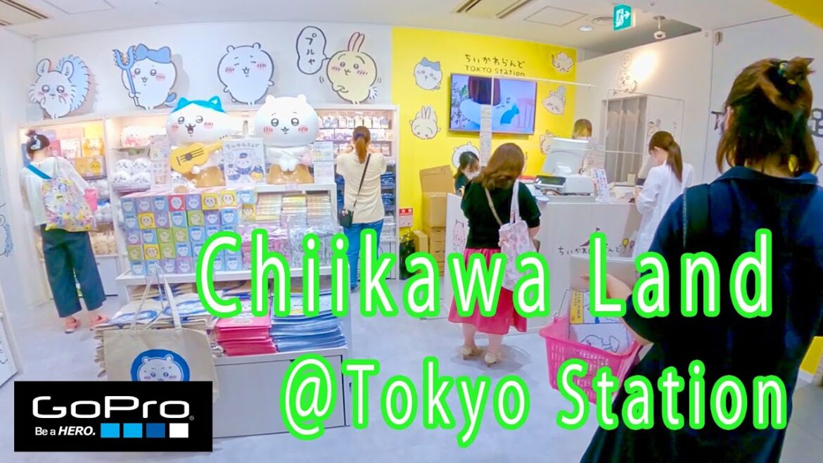 Chiikawa Land Tokyo Station【GoPro】ちいかわらんど　TOKYO Station