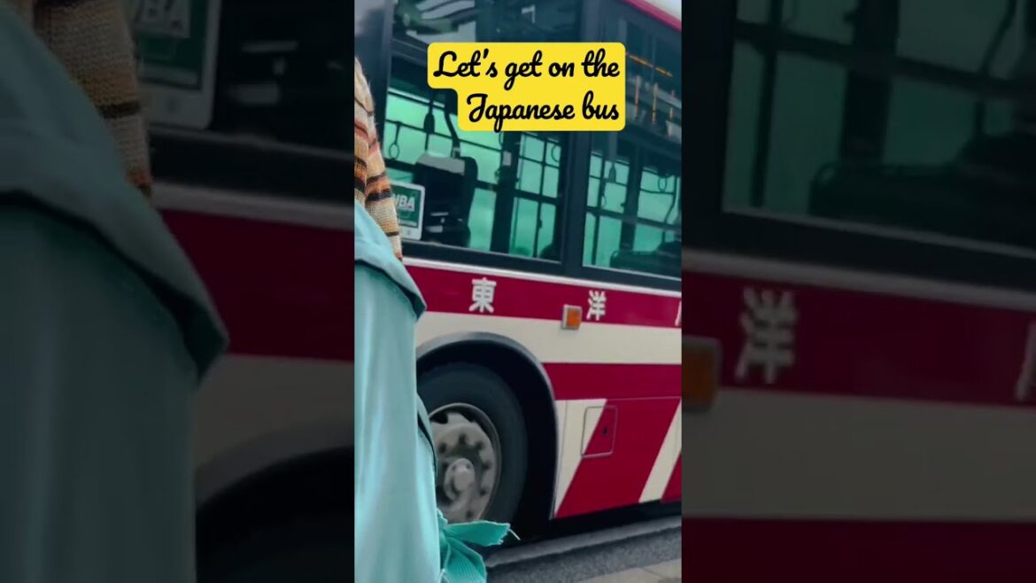 Japanese bus 2022|Japan bus tour/ Inside of bus