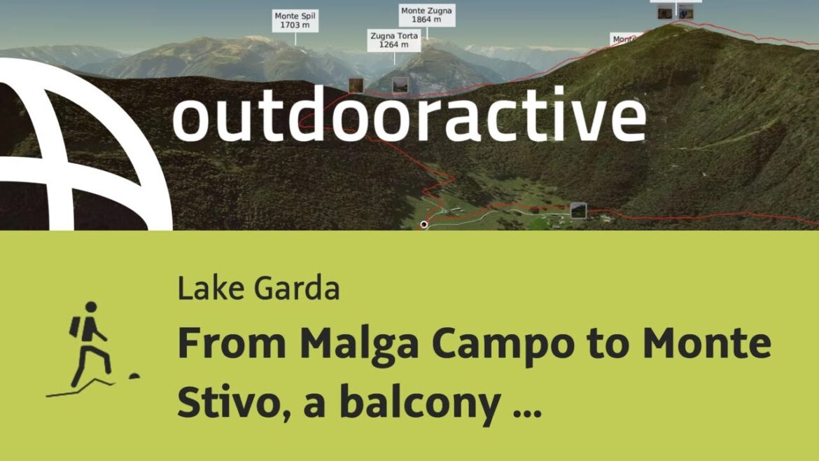 mountain hike at Lake Garda: From Malga Campo to Monte Stivo, a balcony over Lake Garda