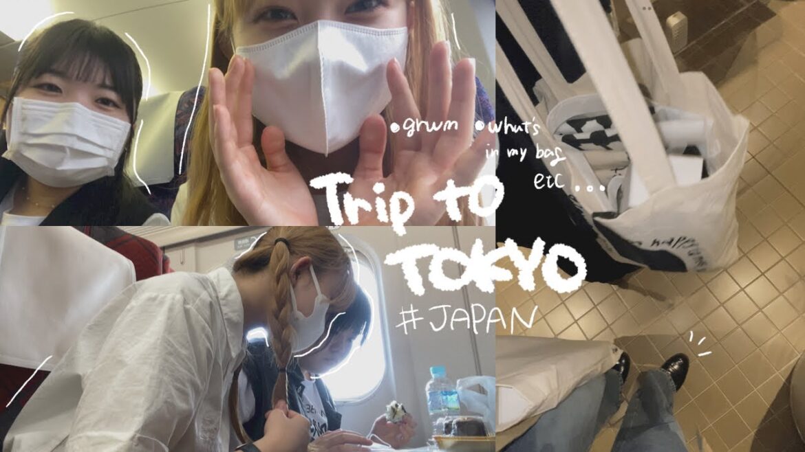 [vlog]Trip to TOKYO✈️(eating,grwm,what’s in my bag,shopping etc..)