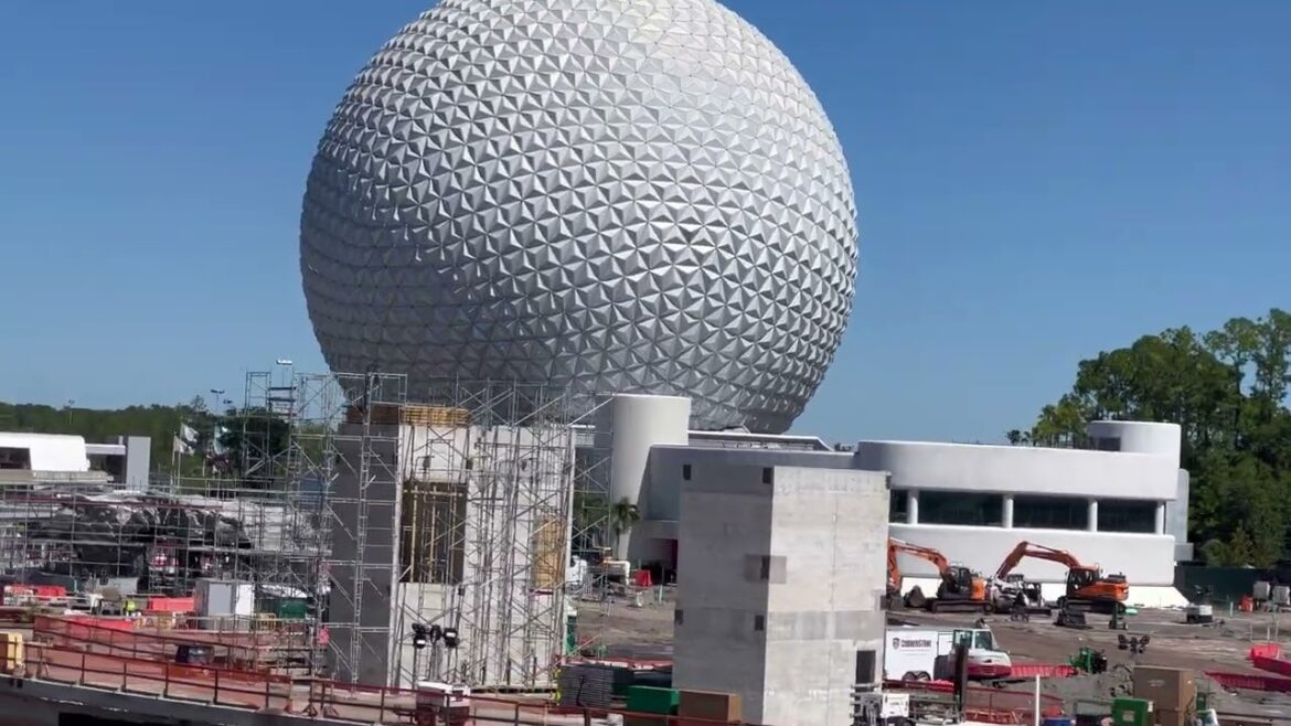 EPCOT Construction Update OCTOBER 2022 40th | Moana Journey Water | Walt Disney World Monorail #4K