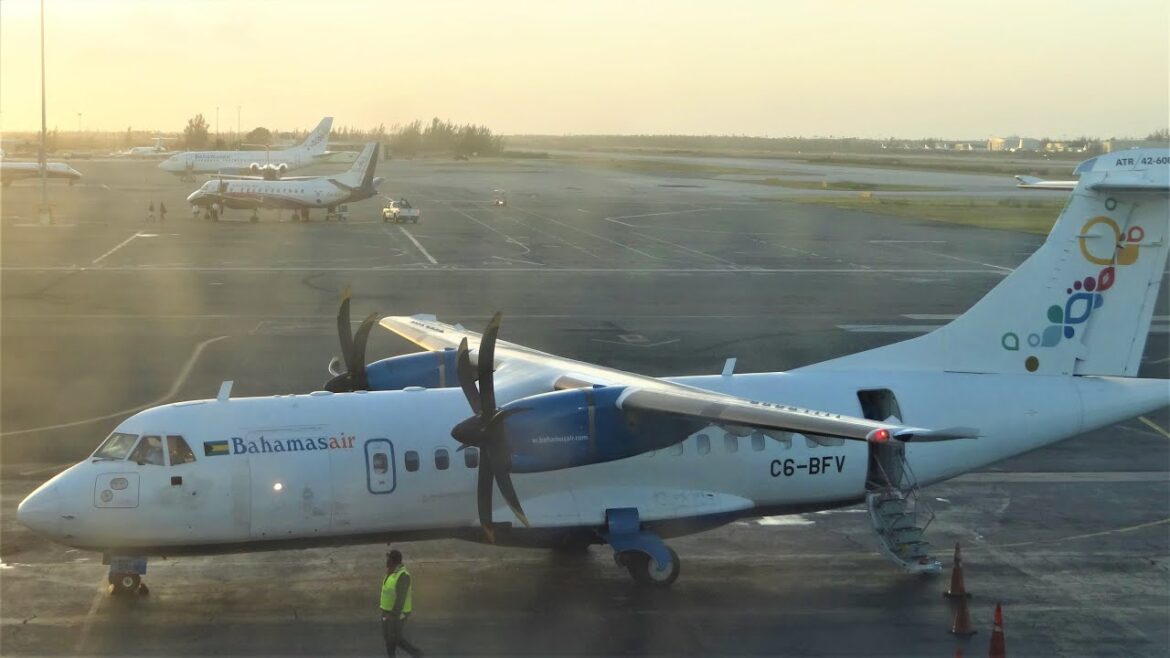 Bahamasair Gate Departure | ATR 42 - 600 | Nassau, BS