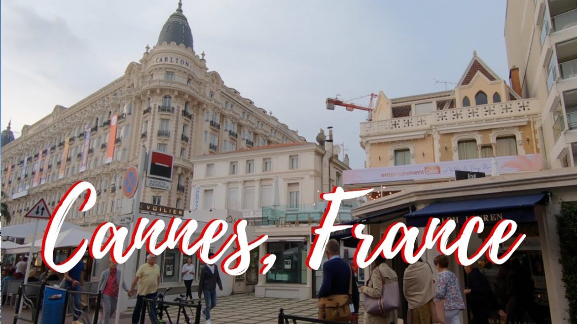 Cannes France 4k Travel Guide Walking Tour