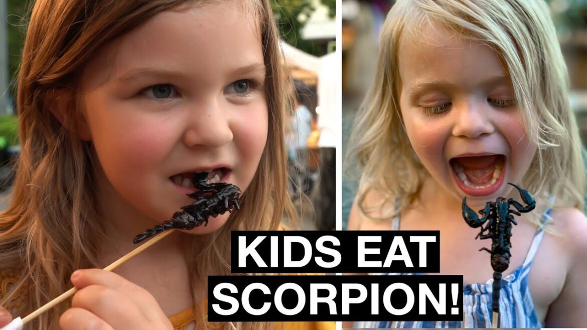 EATING SCORPIONS AND BUGS IN THAILAND | WOLRD'S BRAVEST GIRLS | Thailand Street Food EATING SCORPIONS AND BUGS IN THAILAND | WOLRD'S BRAVEST GIRLS | Thailand Street Food