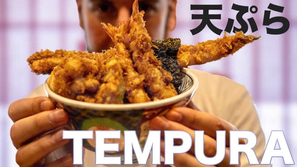 Japanese Tempura, and Martina's Tempura-tantrum