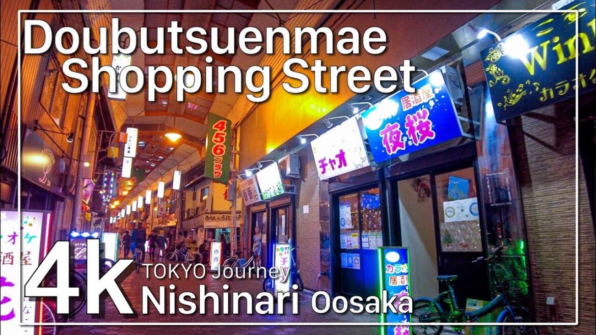 [4K] Osaka Nishinari Walk - Walking in Japan's Largest Slum Area