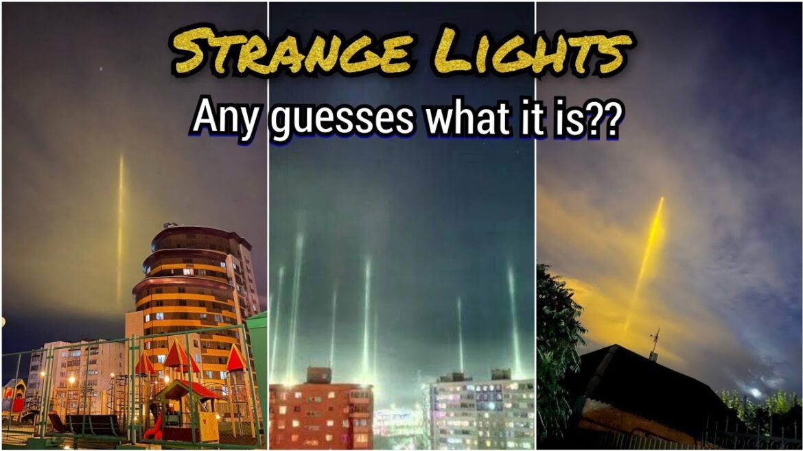 Strange Glow from sky! Something is Happening in Belgorod, Russia! (Oct.04, 2022)