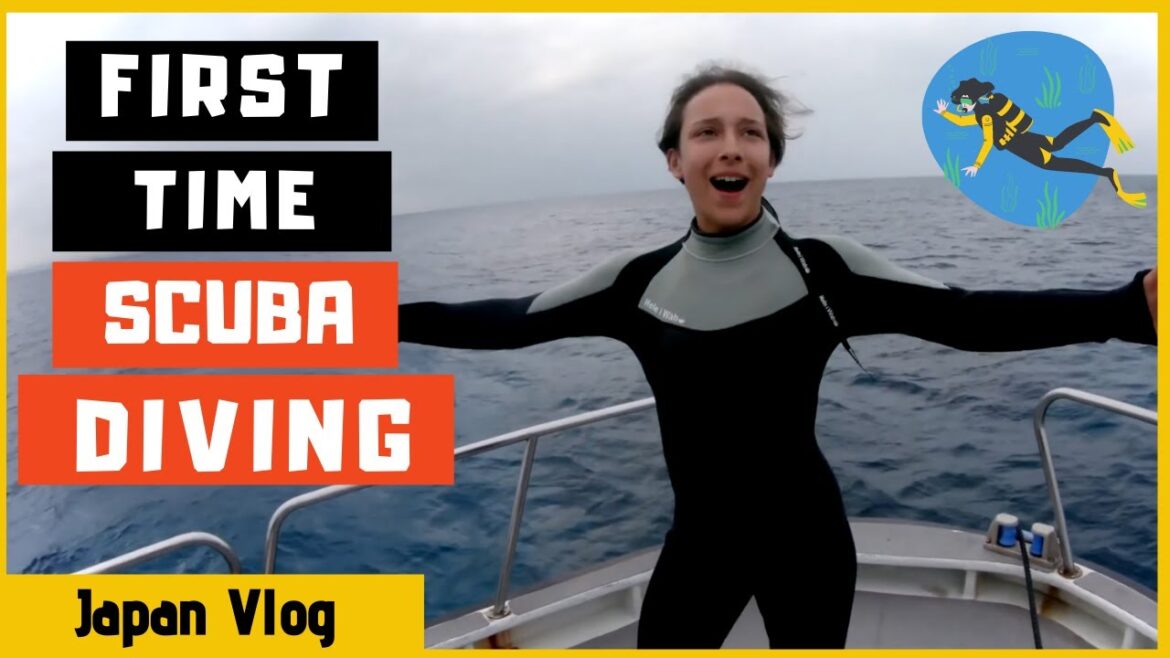 Scuba Diving For The First Time | Japan Vlog | Jenny & Josh