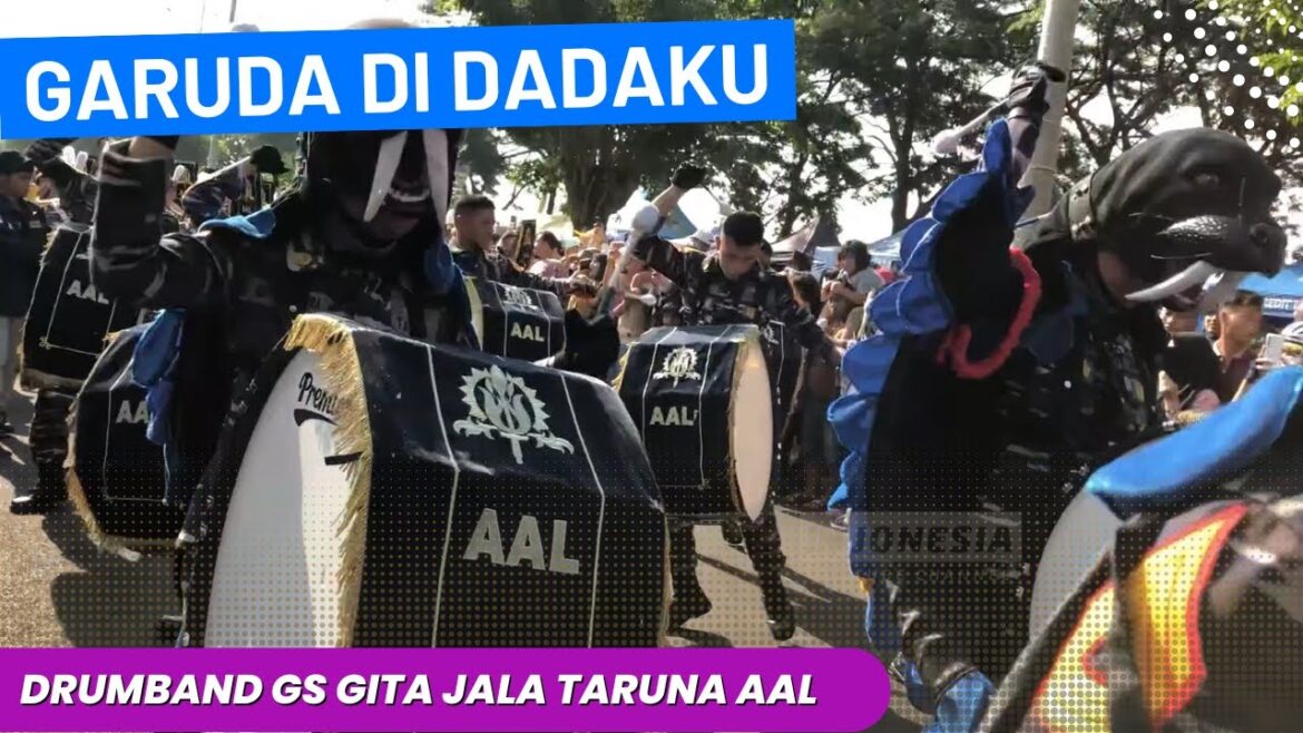 MENAWAN !! DRUMBAND AAL GENDERANG SULING GITA JALA TARUNA - GARUDA DI DADAKU